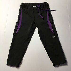 The North‎ Face Flight Cropped Leggings Pants Capri Womens Size S Athletic Run